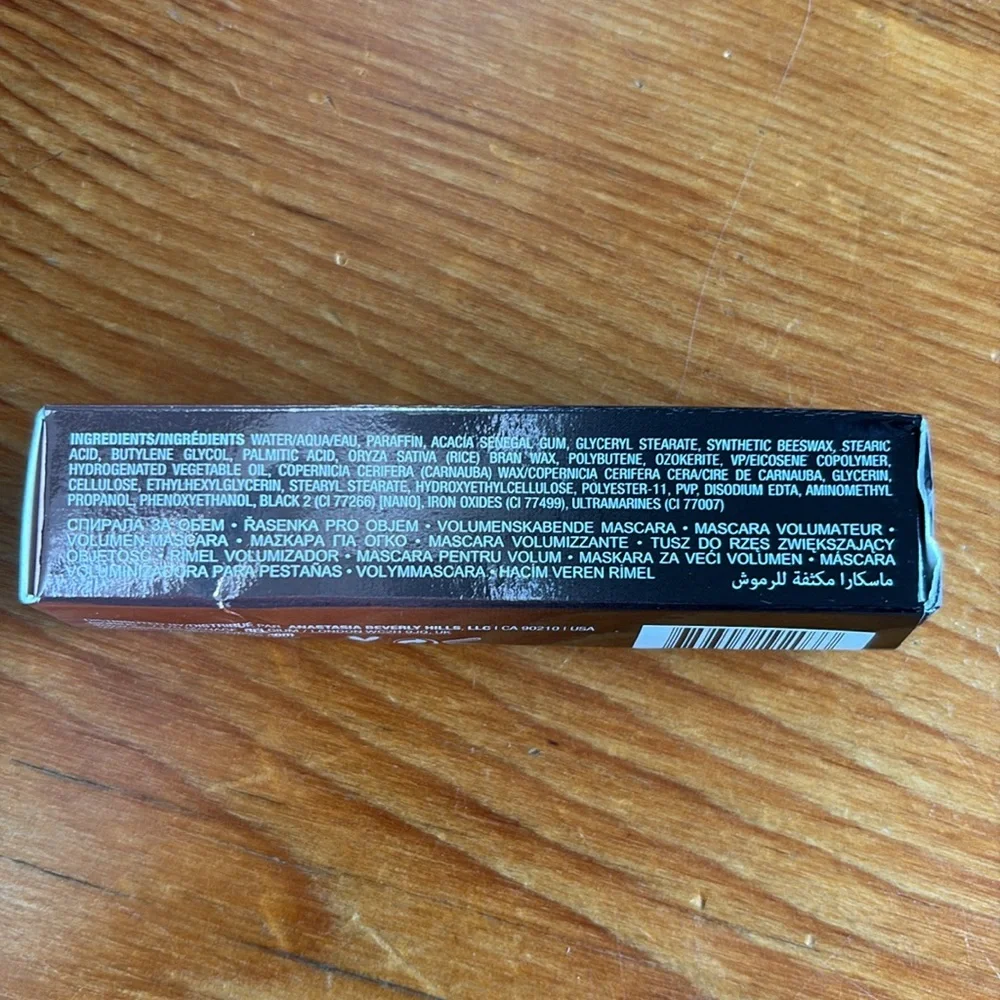 ANASTASIA BEVERLY HILLSLash Brag Volumizing Mascara Travel 5 ml‎ Jet Black new